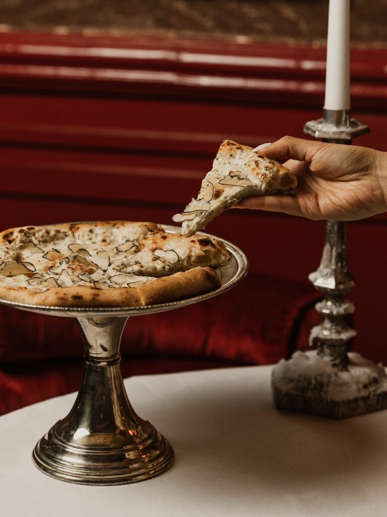 Carte restaurant - plat